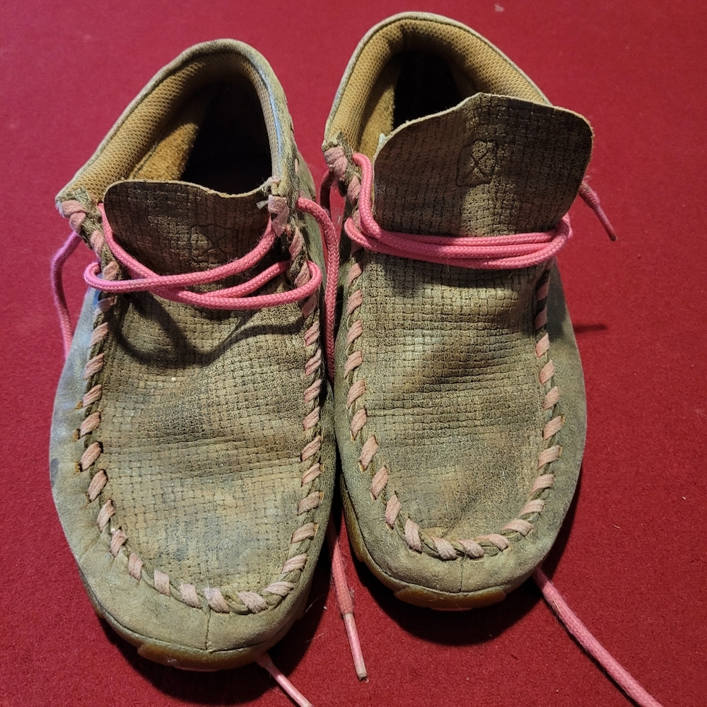 Twisted X Kids Driving Moccasins, Size 2M